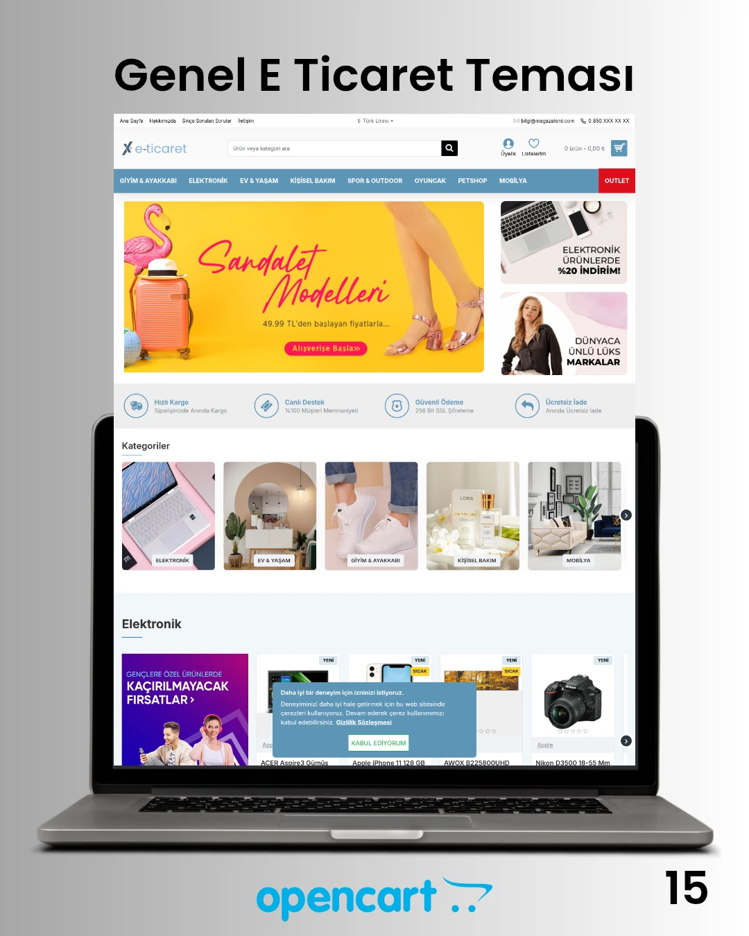 Genel E-Ticaret Teması