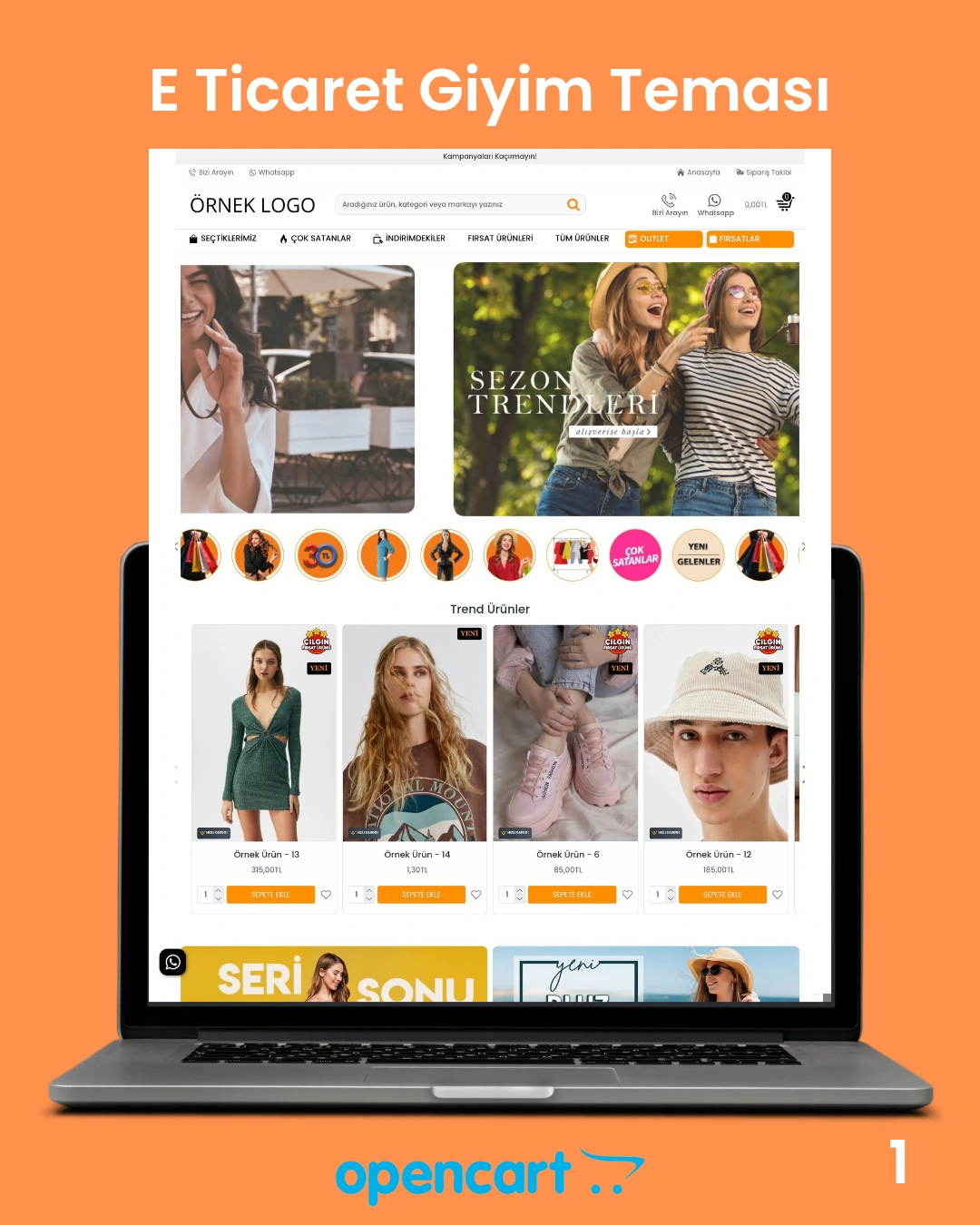 Butik E-Ticaret Teması