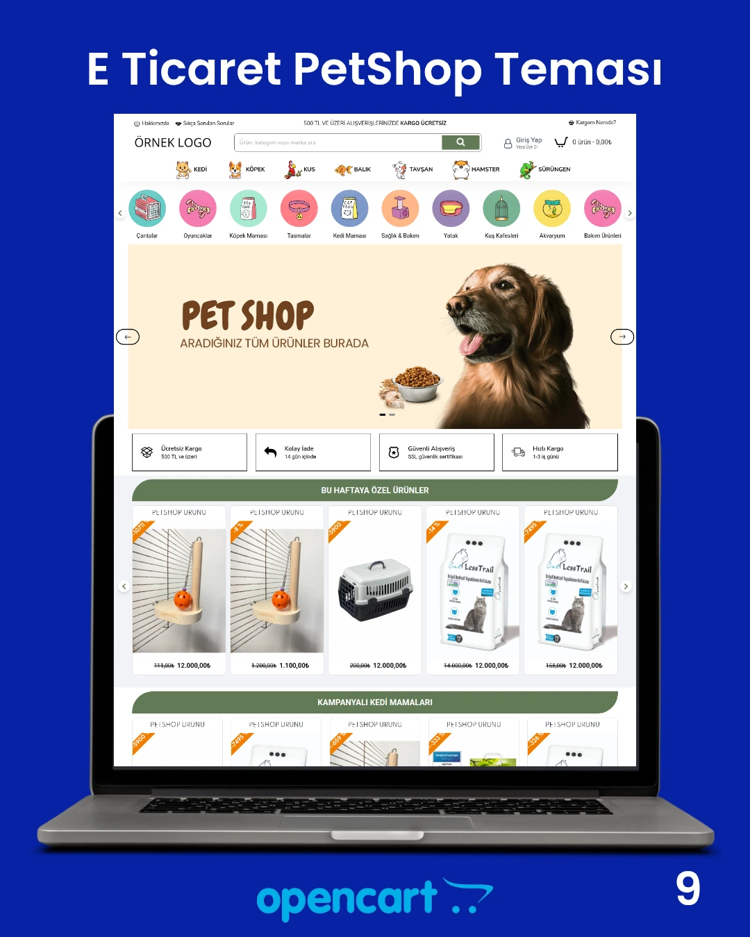 Petshop Teması